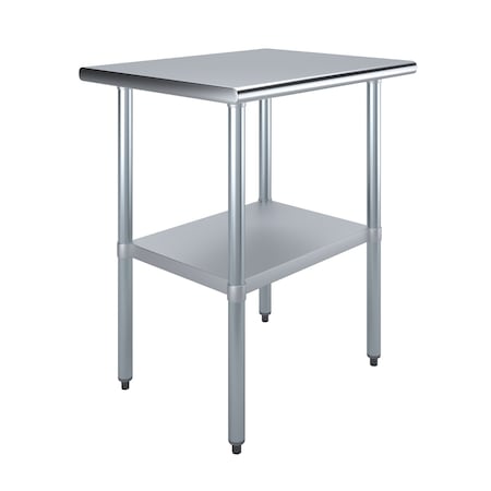 Amgood 24 in. x 30 in. Stainless Steel Table AMG WT-2430